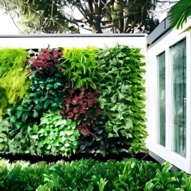 green living walls and vertical gardens - Embrace Greenery Outdoors