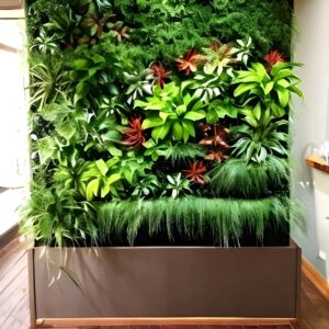 living green walls with self-irrigation in San Francisco Bay Area