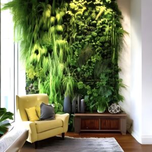 green living wall & vertical garden