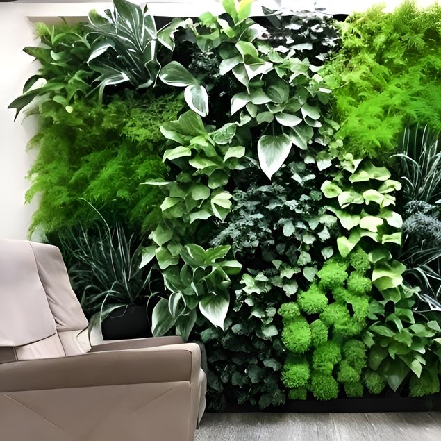 Elevate Productivity and Well-being: Transform Your Workspace with Living Green Walls